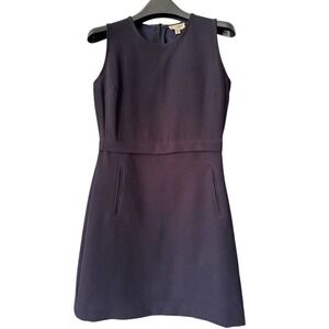 Maison Jules Black Sleeveless Sheath Dress with Pockets Size XS
